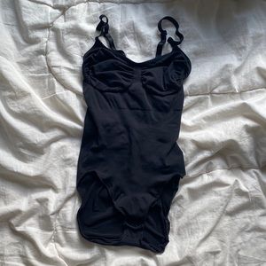Skims brief black bodysuit 2xl